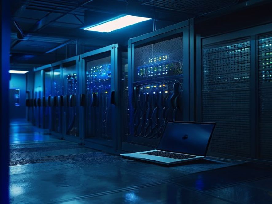ローカル環境でAI基盤を検証するエンジニアの作業風景